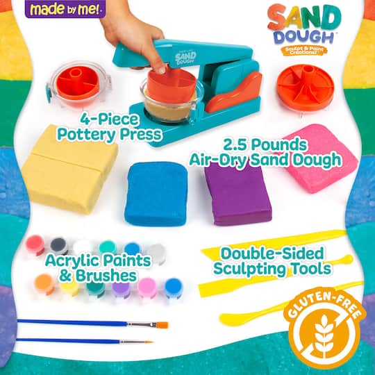 Made By Me!® Sand Dough Pottery Press